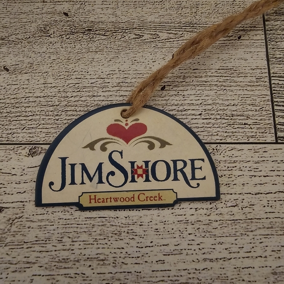 Vintage 2002 Enesco Jim Shore Heartwood Creek Angel of Contentment Figure 9" NWT - Picture 7 of 8